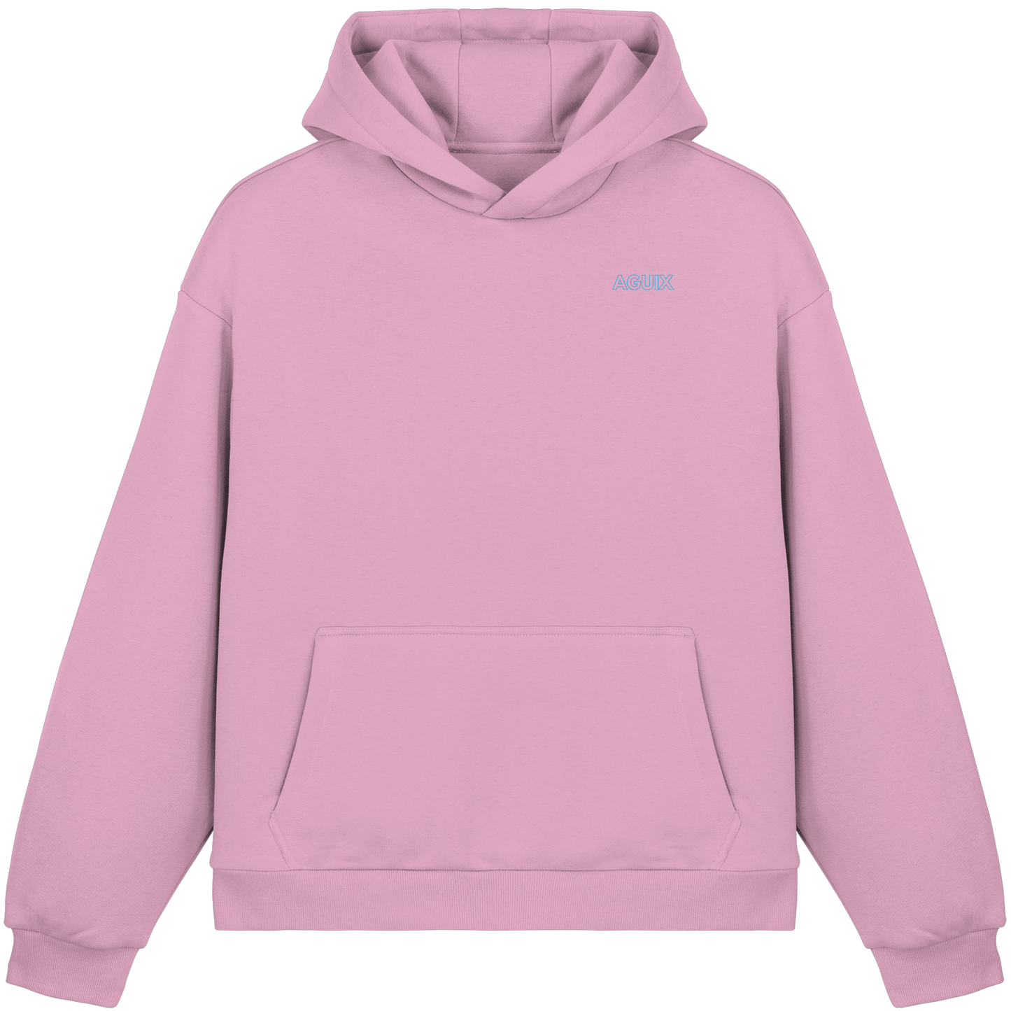 Aguix Basic - Sudadera con capucha corta afelpada