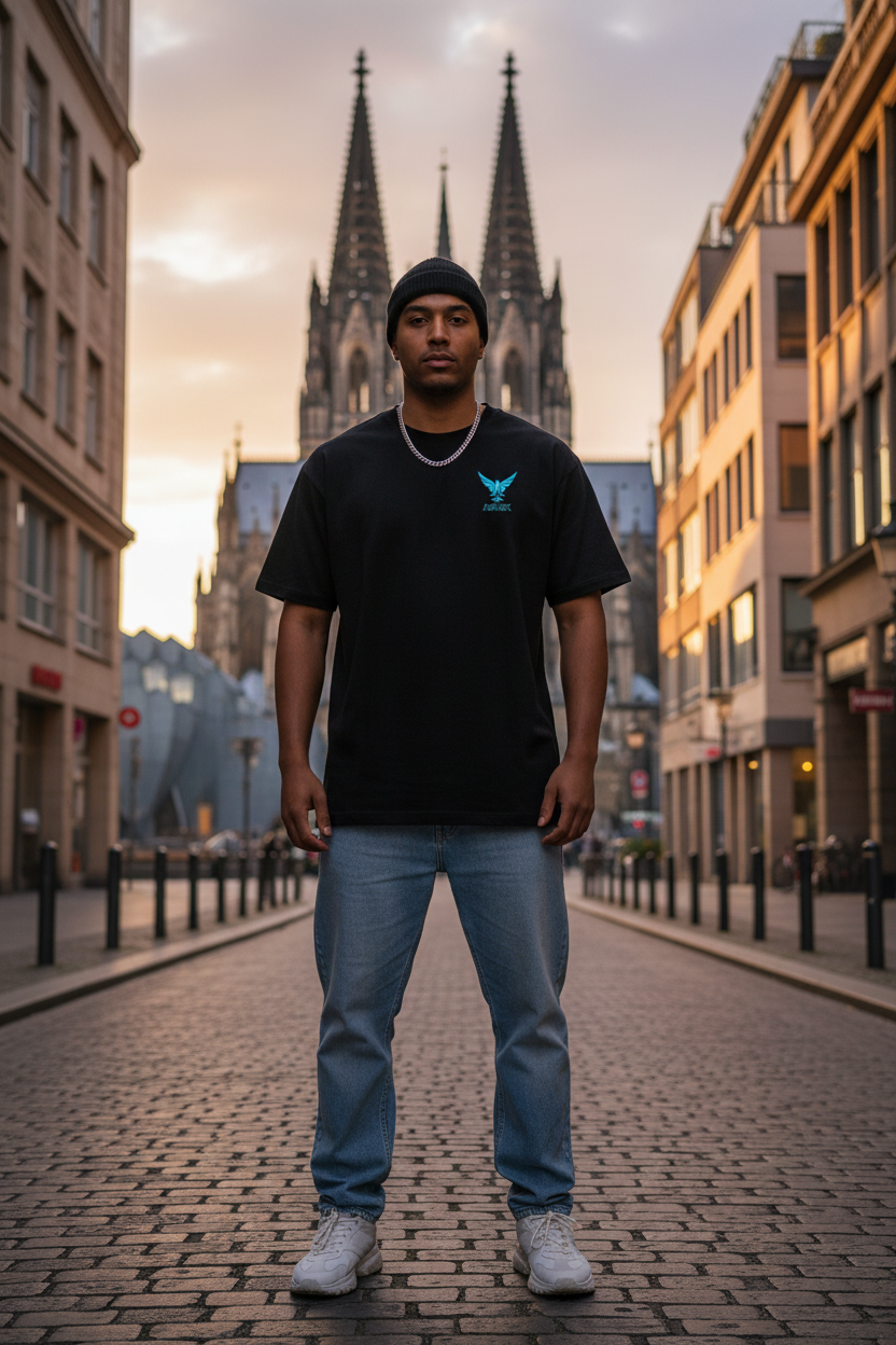 Aguix Basic - Organic Heavy T-Shirt Lifestyle Köln