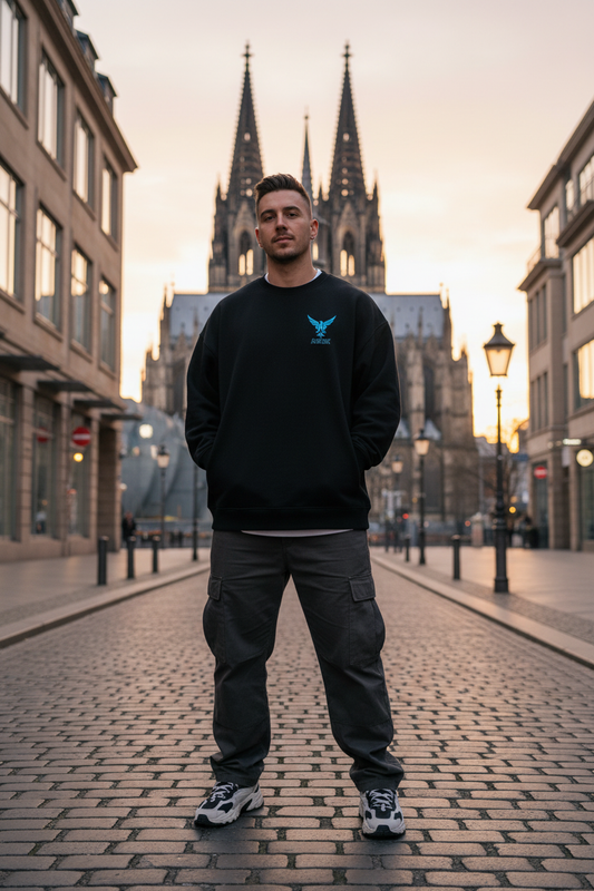 Aguix Basic - Organic Oversize Sweatshirt Lifestyle Köln